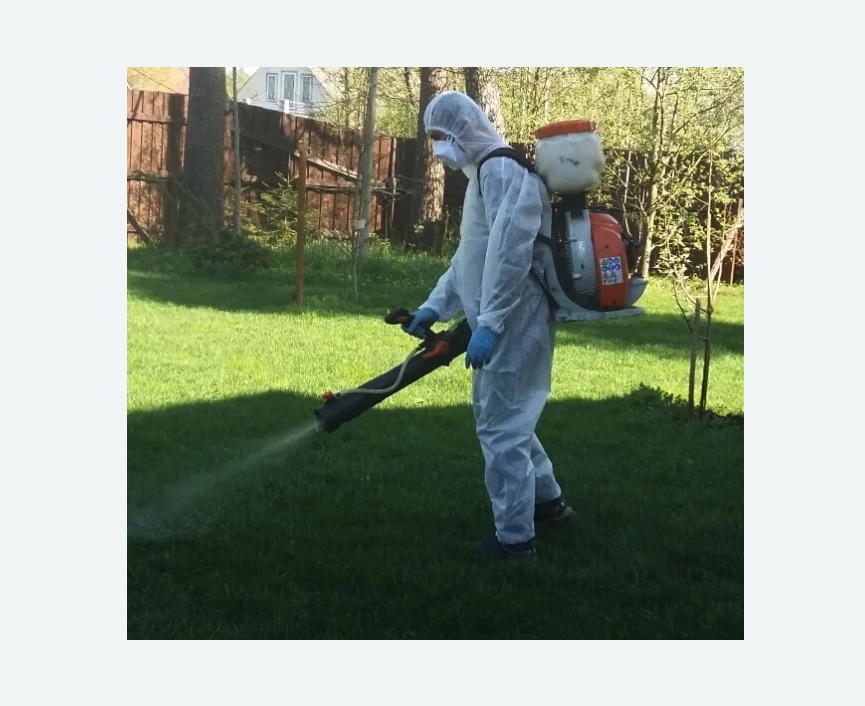 Обработка территории от клещей в Головинском районе Москвы